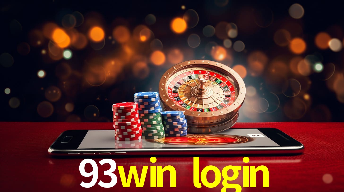 Sobre a conta e senha do 93win login